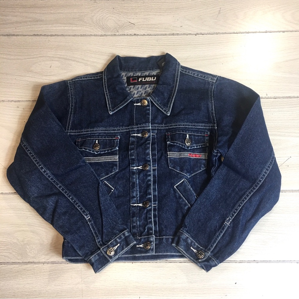FUBU Womens  Jeans  Denim Jacket American Hip Hop Small